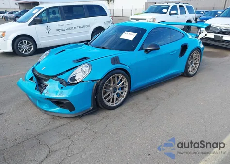 2019 Porsche 911 Gt3 Rs z USA, uszkodzony, nr VIN WP0AF2A96KS164064